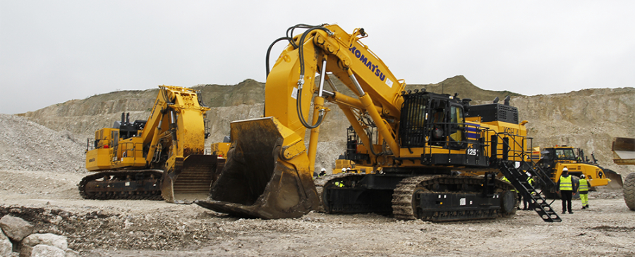 Giganty w akcji, czyli Komatsu w Bełchatowie