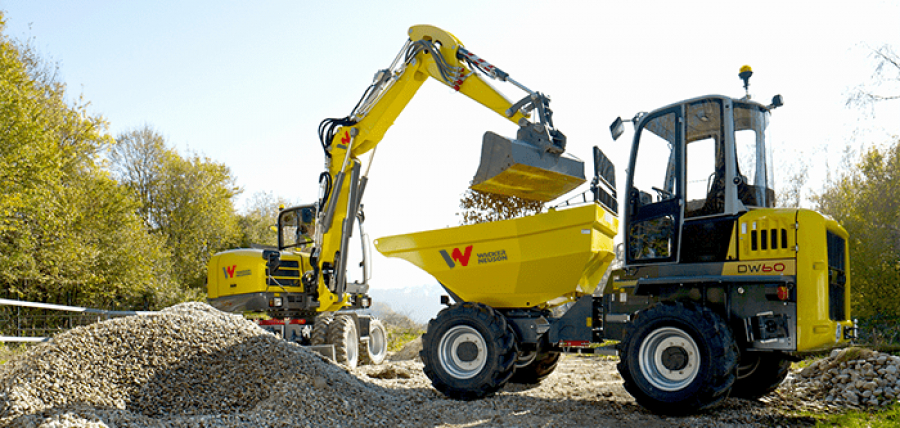 Nowe wozidła kołowe Wacker Neuson