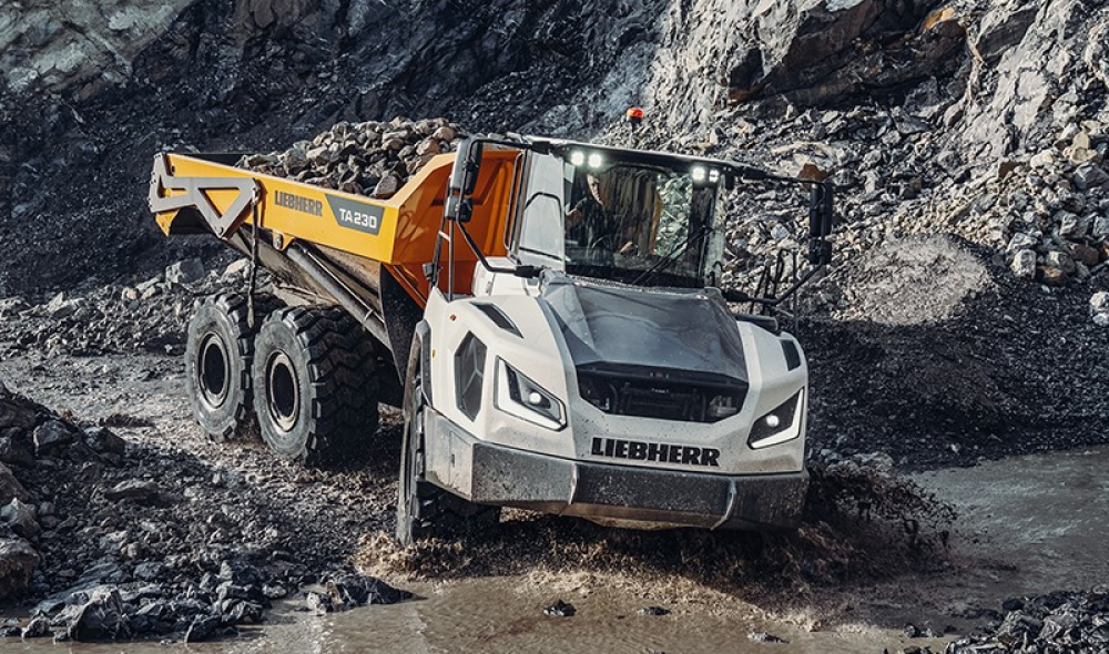 Liebherr na Steinexpo 2026