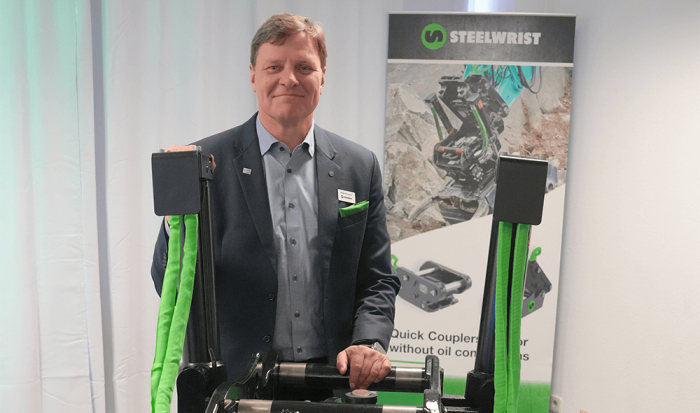 Steelwrist na targach Intermat