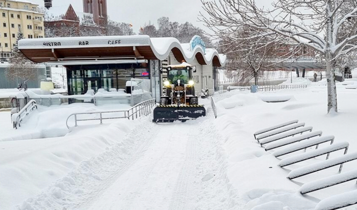 Elektryki na mrozie czyli Volvo radzi