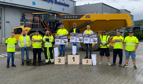 Najlepsi operatorzy walczyli w zawodach Volvo!
