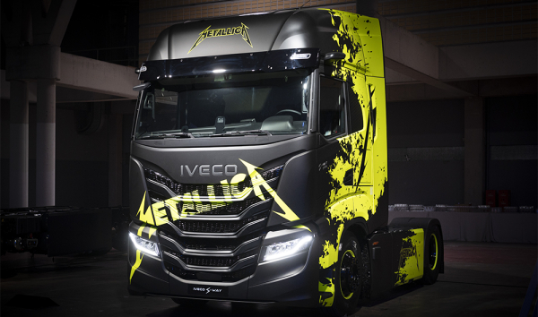 IVECO na trasie z zespołem Metallica