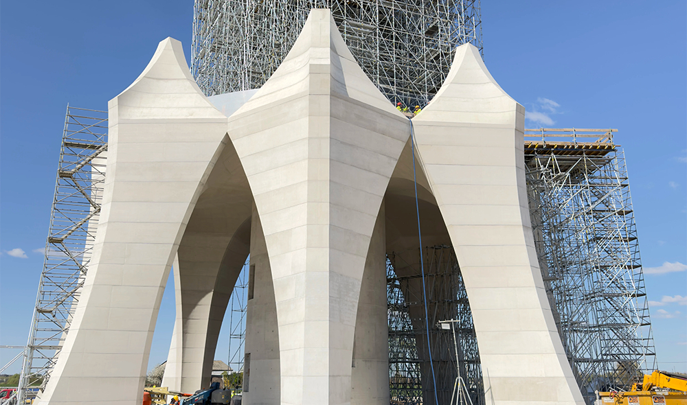 Beton Holcim na wyjątkowy monument