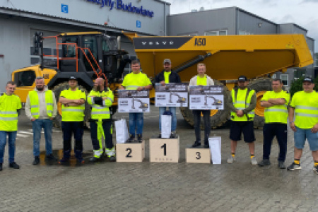 Najlepsi operatorzy walczyli w zawodach Volvo!