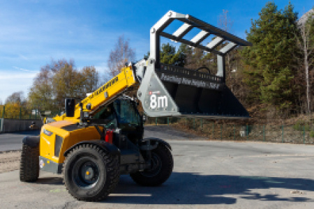 Model Liebherr T48-8s w pigułce